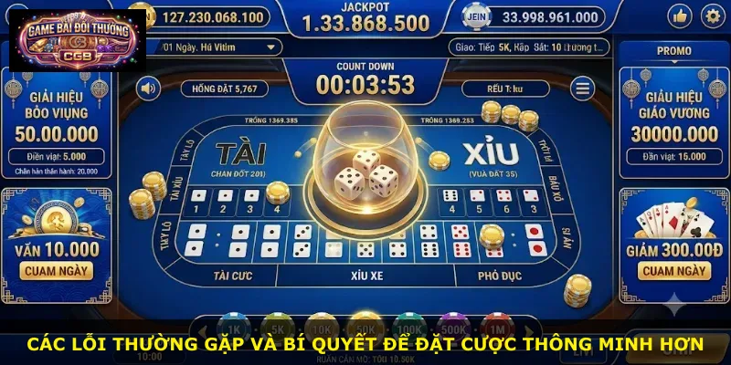 Các lỗi thường gặp và bí quyết để đặt cược thông minh hơn