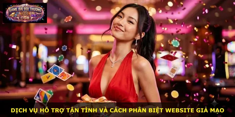 Dịch vụ hỗ trợ tận tình và cách phân biệt website giả mạo