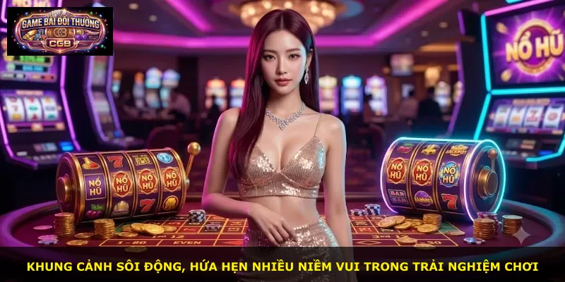 Khung cảnh sôi động, hứa hẹn nhiều niềm vui trong trải nghiệm chơi