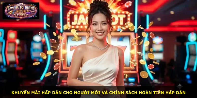 Khuyến mãi hấp dẫn cho người mới và chính sách hoàn tiền hấp dẫn