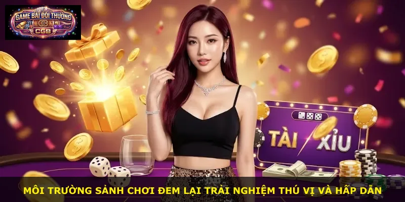 Môi trường sảnh chơi đem lại trải nghiệm thú vị và hấp dẫn