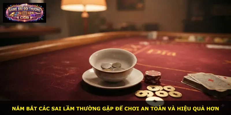 Nắm bắt các sai lầm thường gặp để chơi an toàn và hiệu quả hơn