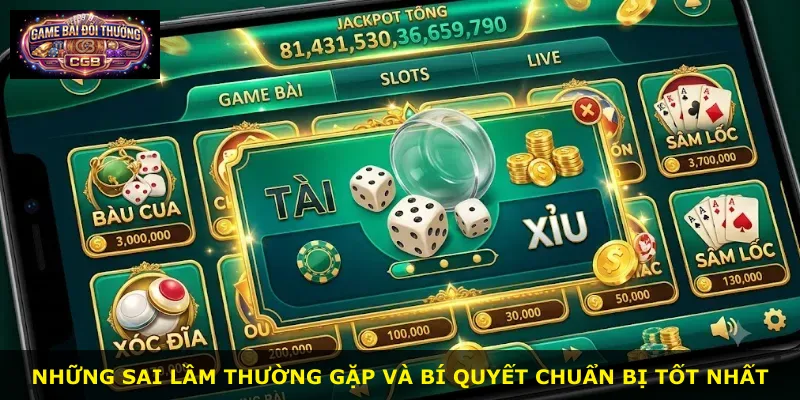Những sai lầm thường gặp và bí quyết chuẩn bị tốt nhất