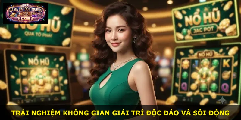 Trải nghiệm không gian giải trí độc đáo và sôi động
